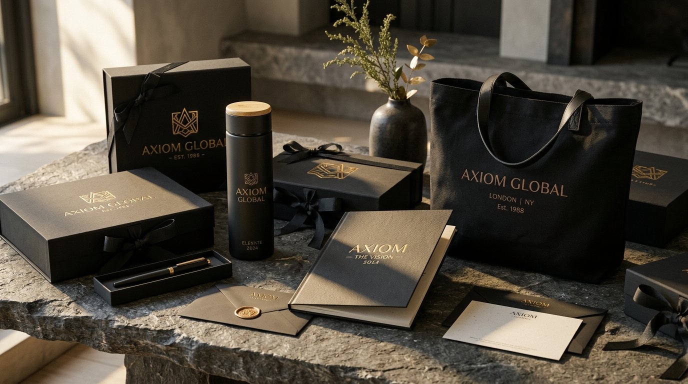 In-House Custom Corporate Merchandise and Luxury Gift Packaging